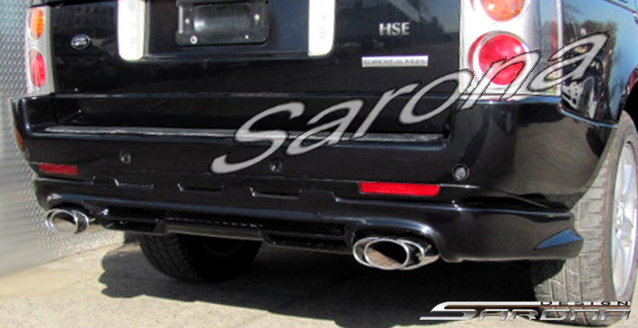 Custom Range Rover HSE  SUV/SAV/Crossover Rear Add-on Lip (2003 - 2012) - $890.00 (Part #RR-003-RA)